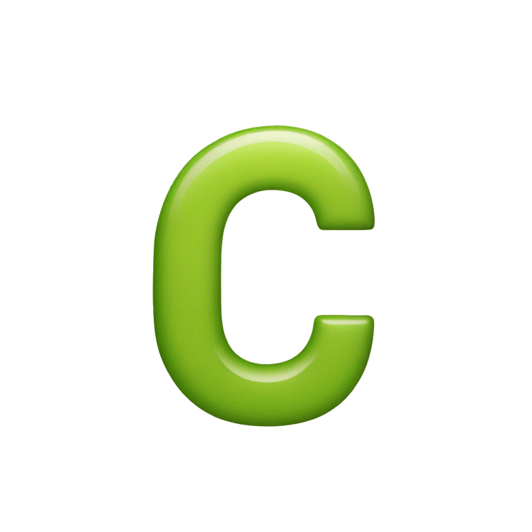 genmoji：字母C