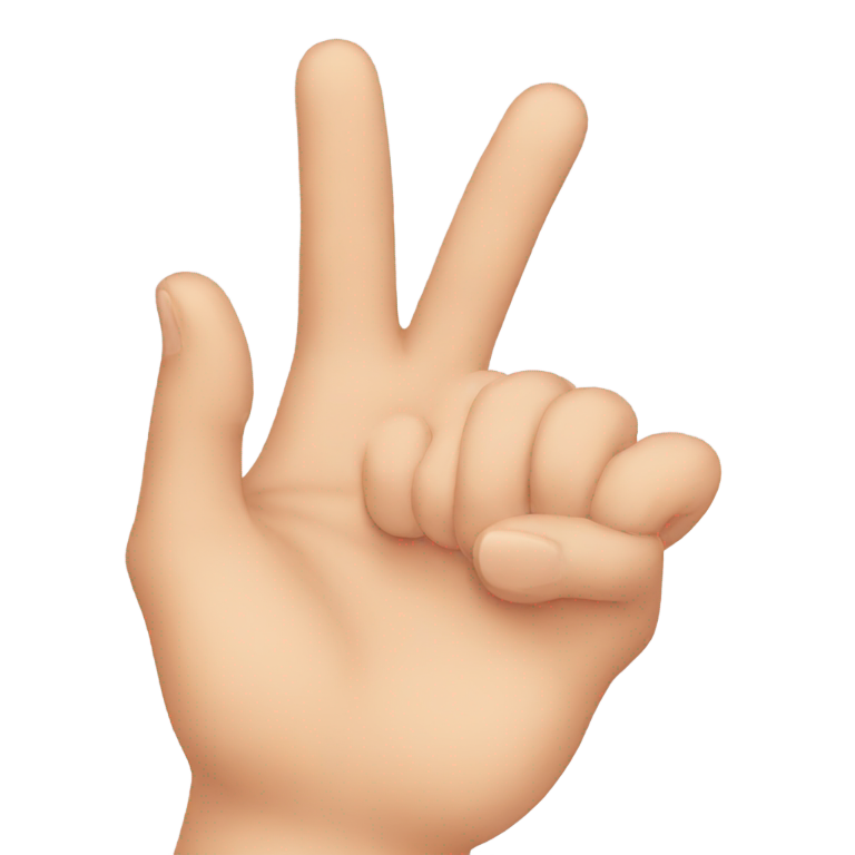 genmoji：手指爱抚猫咪