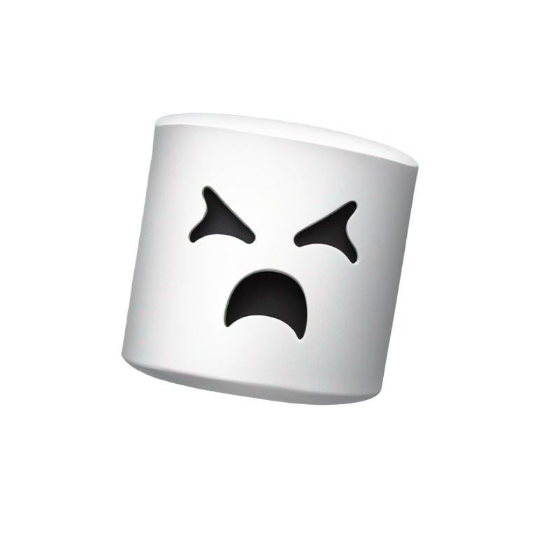 絵文字：Marshmello cursing