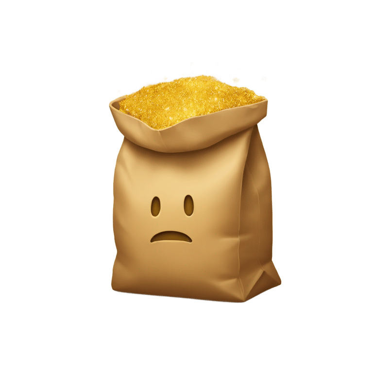 genmoji：一袋金色尘土