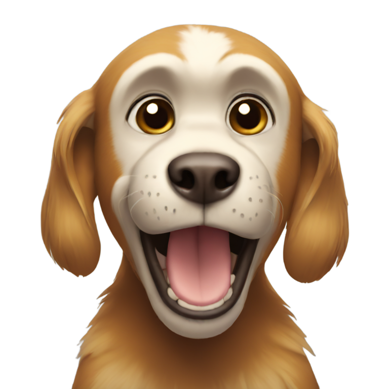 genmoji : un chien-singe