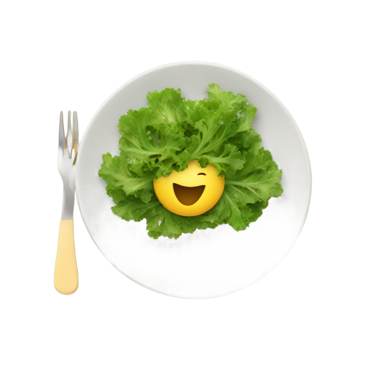 絵文字：フリゼを食べるスマイリー