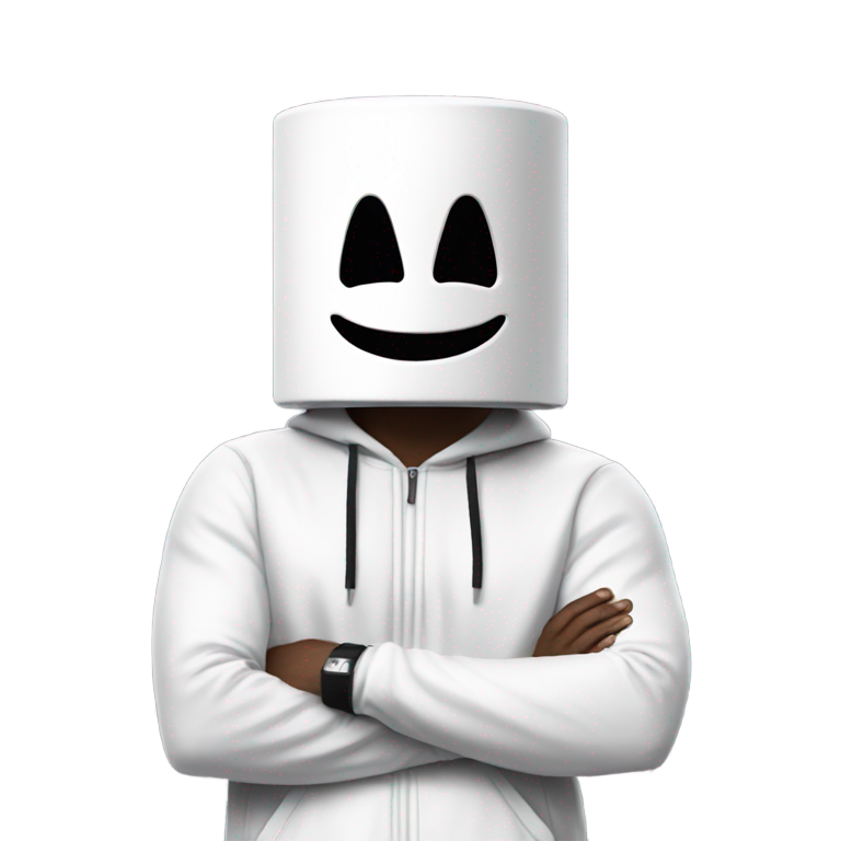 絵文字：Marshmello in sonic