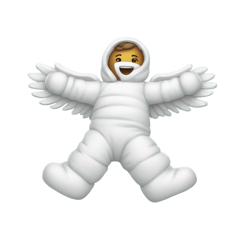 genmoji：雪天使
