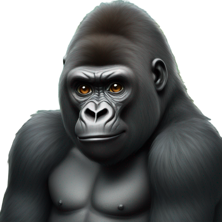genmoji: Gorilla love, adorable!