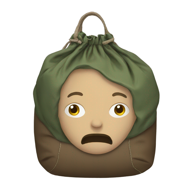 genmoji：流浪者背包