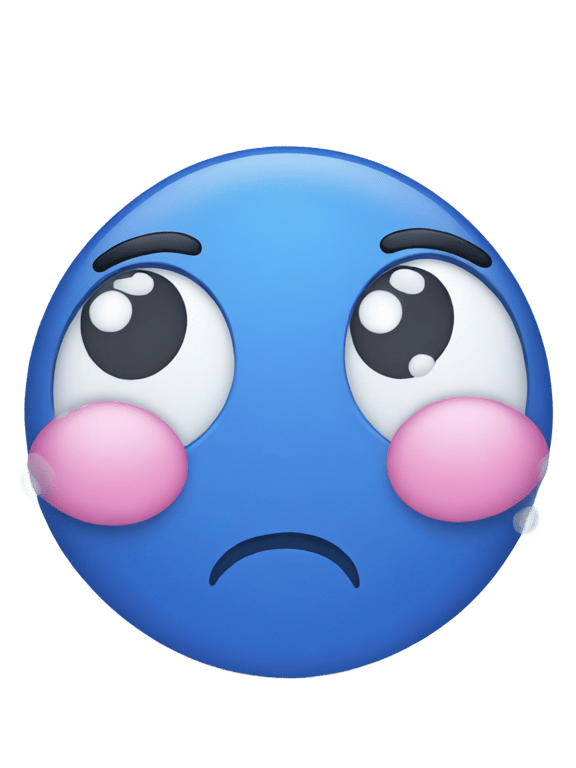 prompt: Blushing emoji