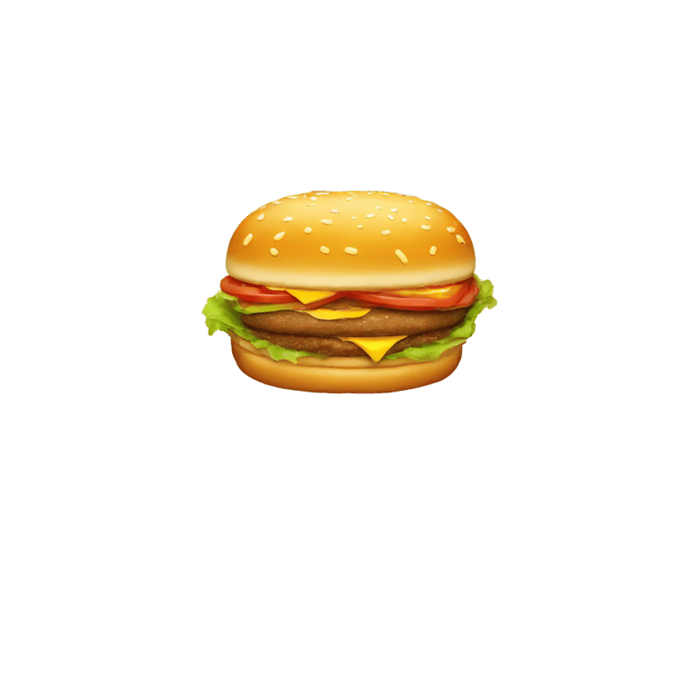 genmoji：麦当劳汉堡