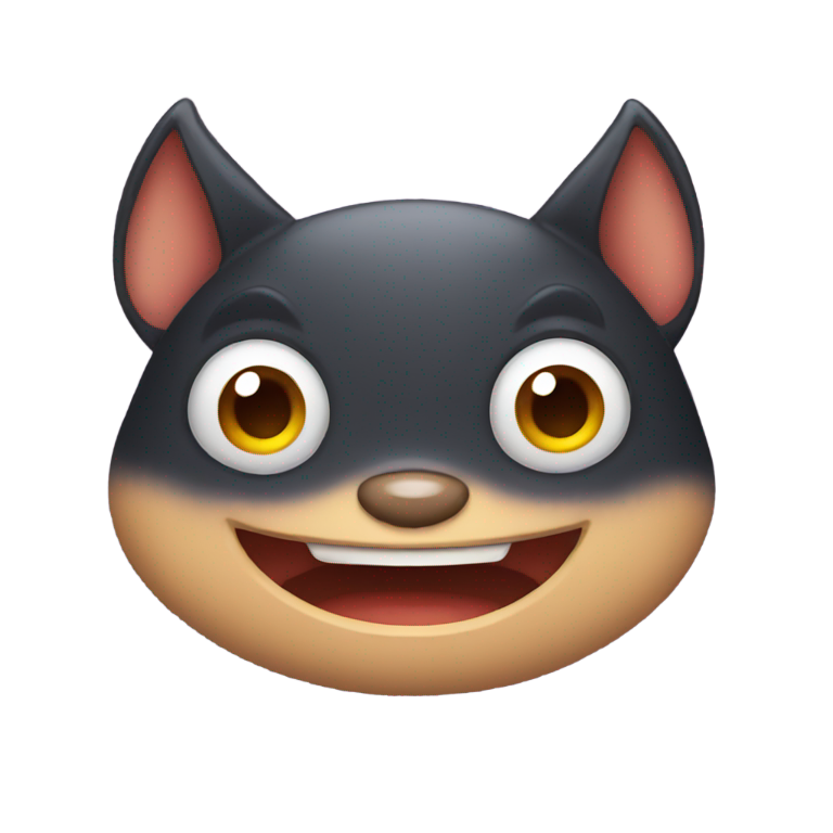 genmoji：bat face