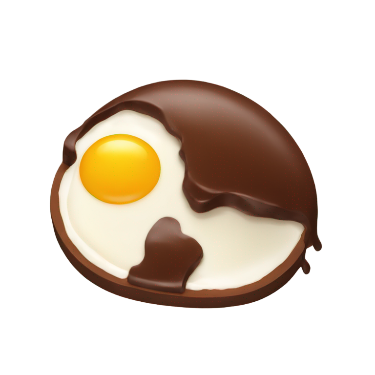 絵文字：チョコレート卵