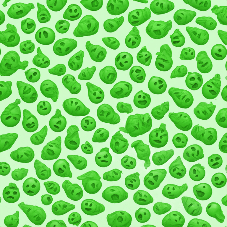 絵文字：Green object