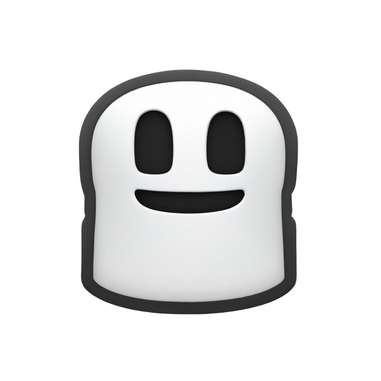 絵文字：Marshmello in BFDI