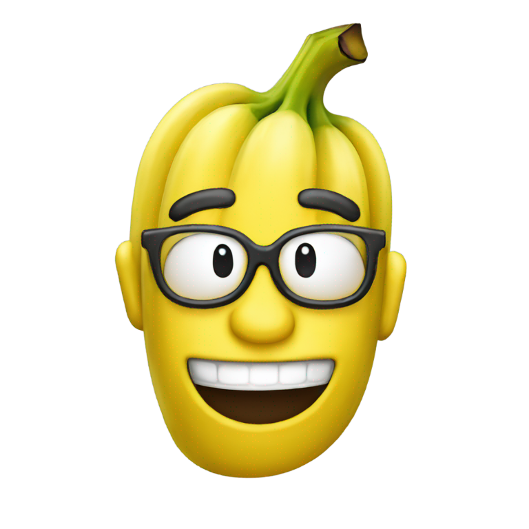 genmoji: banana man