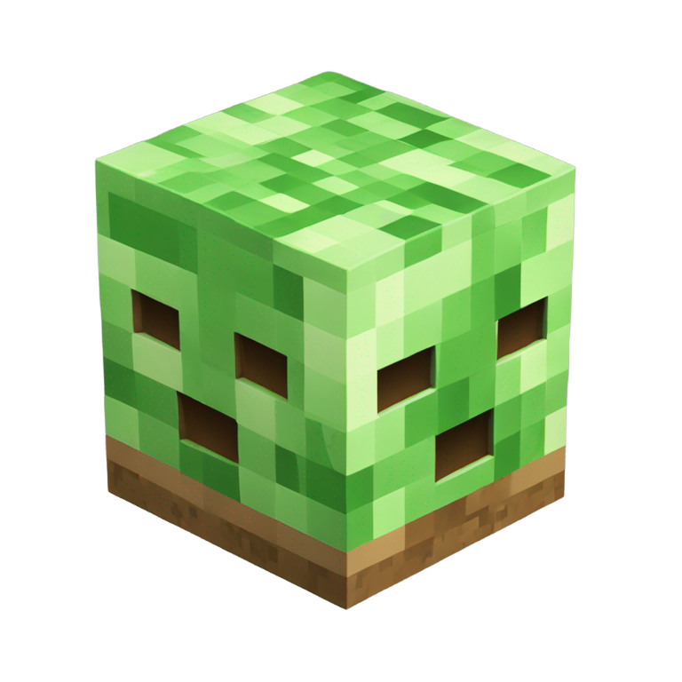 絵文字：マインクラフト 緑の釉薬テラコッタ