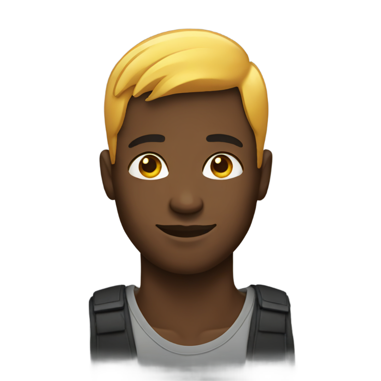 genmoji : Homme noir gay
