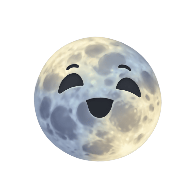 genmoji : Cheesy Moon