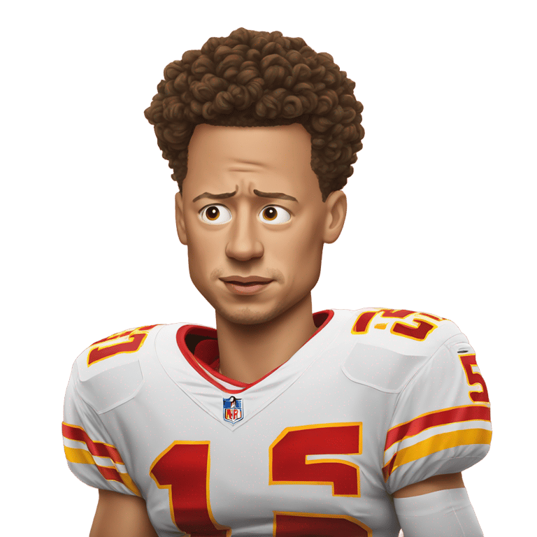 genmoji：哭泣的帕特里克·马霍姆斯