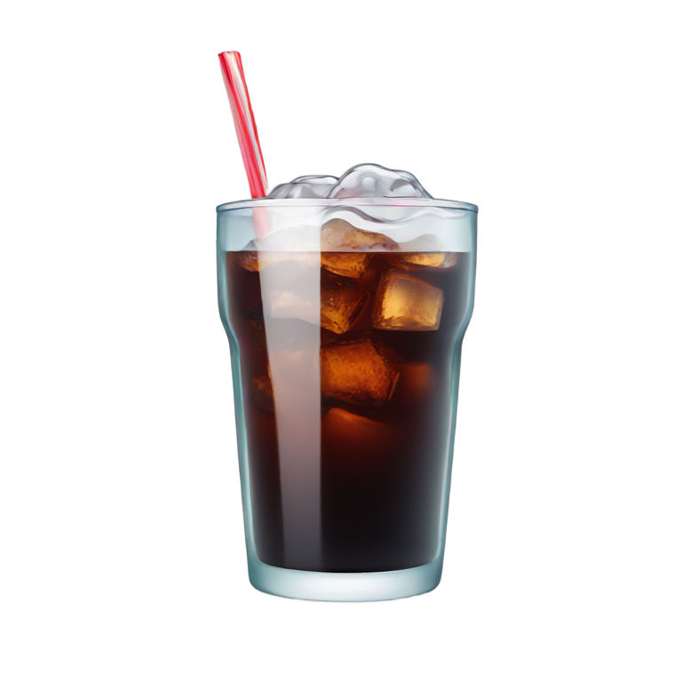 絵文字：コーラのグラス