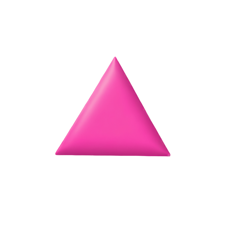 genmoji : Pink Triangle Flag