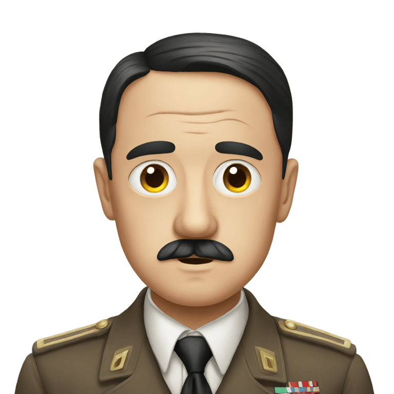 Adolf Hitler the fuhrer of the third reich as an among us Emoji Free ...