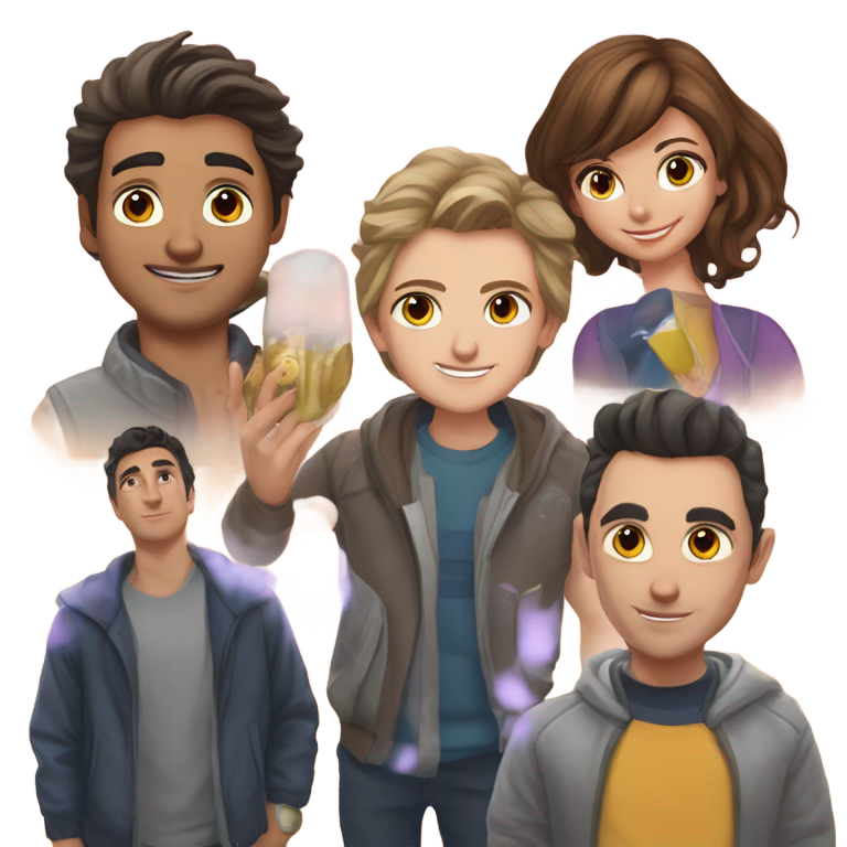 genmoji: Shuaiby aslam, Ronnie mcnutt, Gleb korablev, rina Palenkova and shuaiby aslam