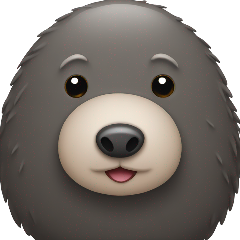 genmoji：鼹鼠