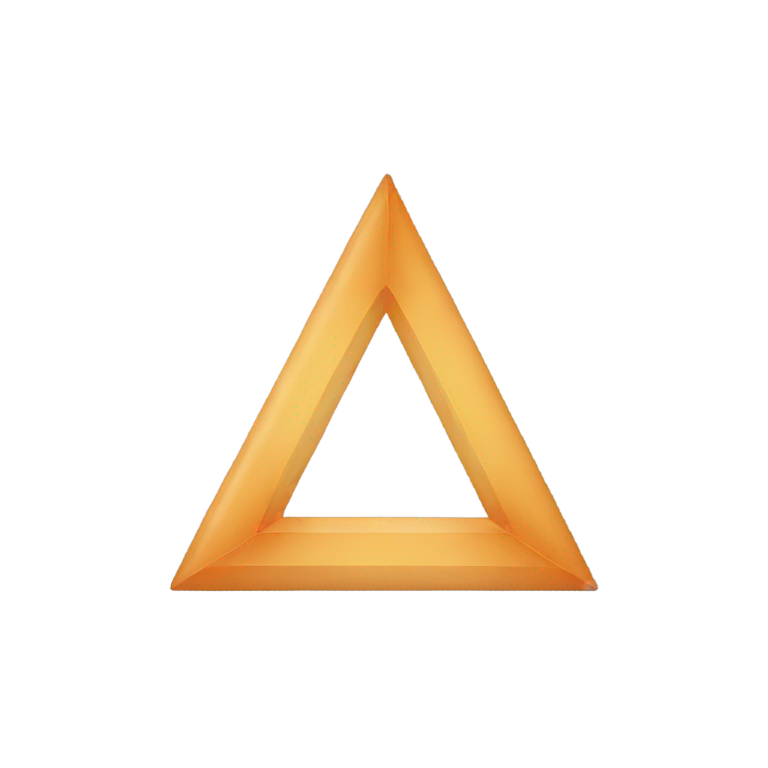 genmoji : triangle