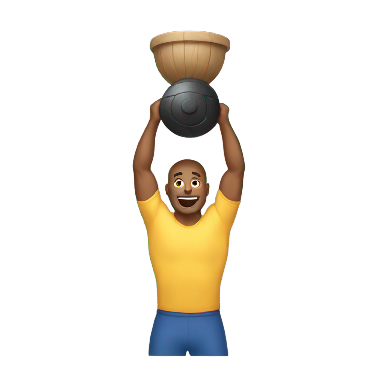 genmoji：举重的人
