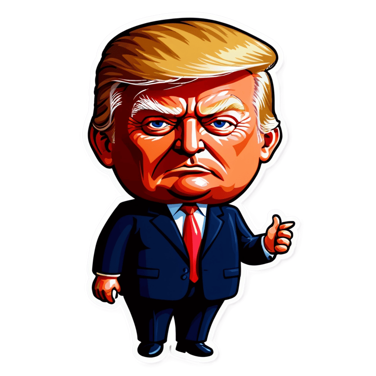 genmoji：埃利安·乌利总统特朗普