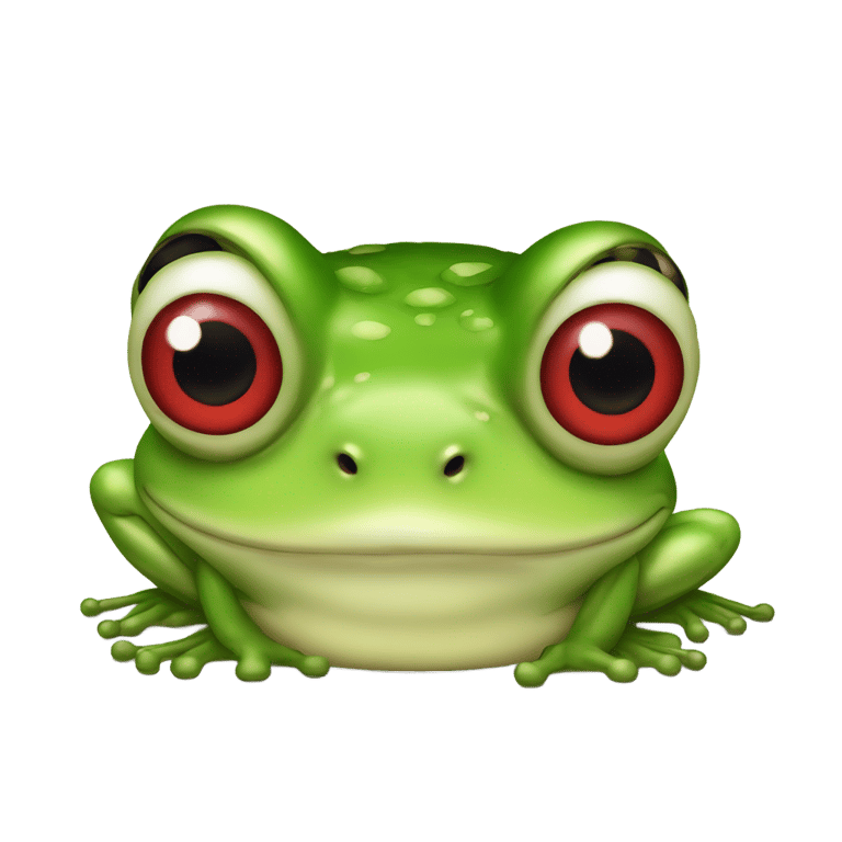 genmoji：红眼青蛙