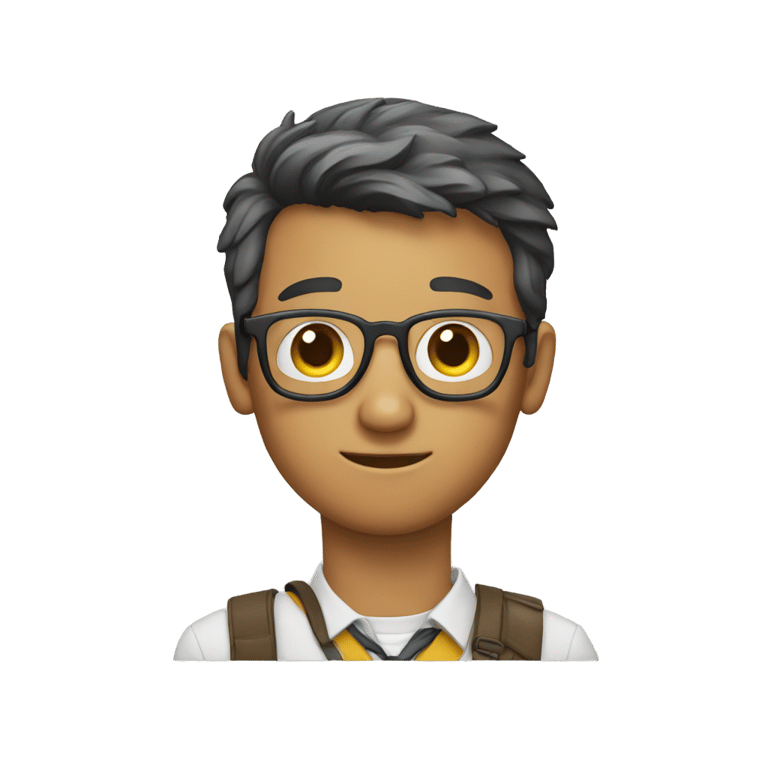 genmoji : Nerd à une main