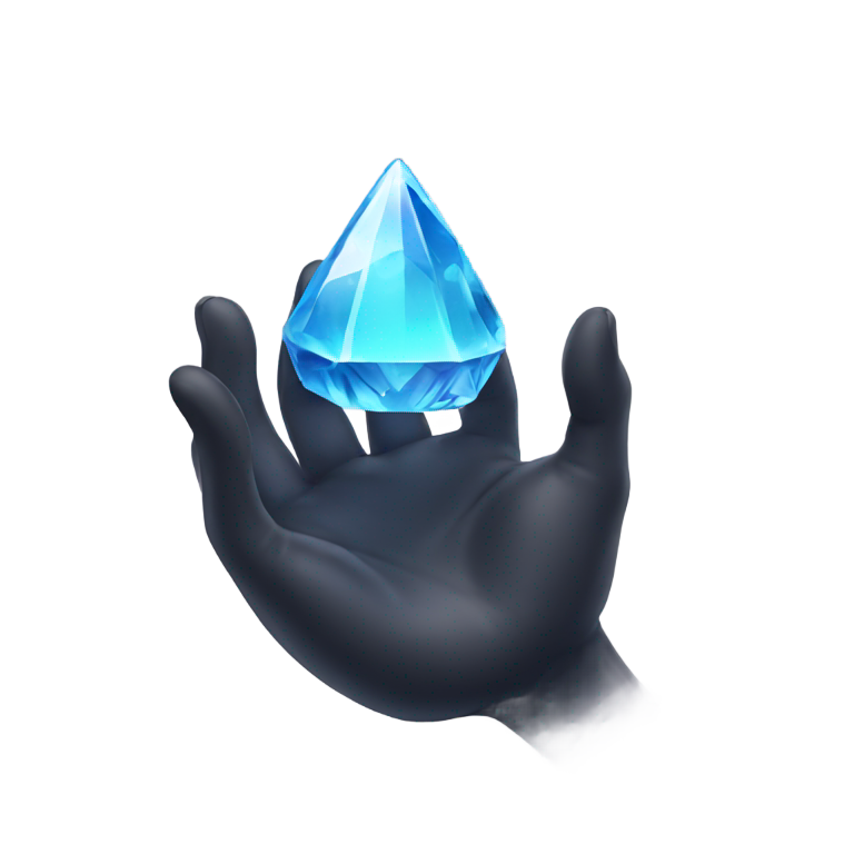 prompt: a hand with a gem