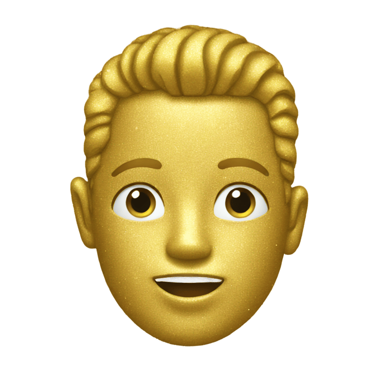 genmoji：金光闪闪