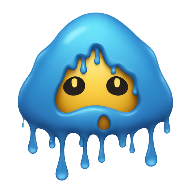 genmoji：一个患有抑郁和焦虑的湿漉漉的人