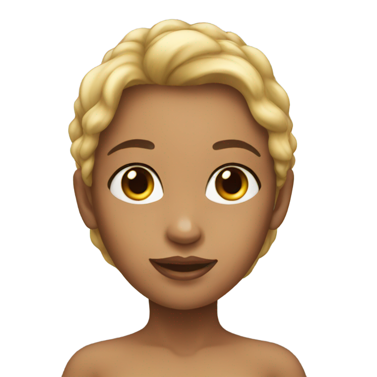 genmoji : fille nue
