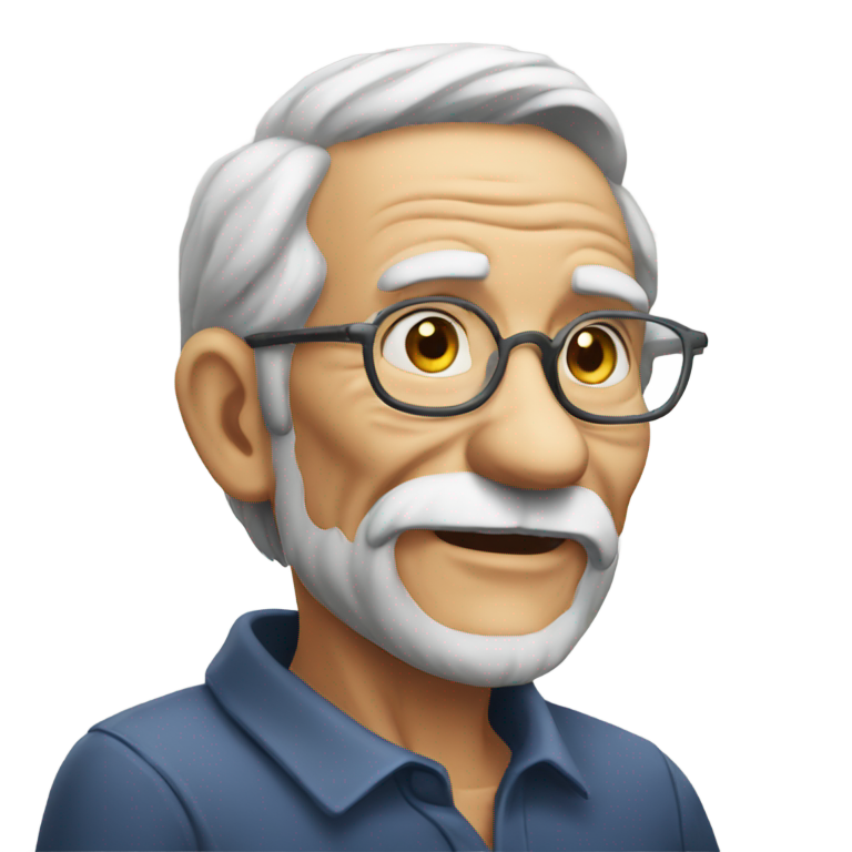 genmoji: garold old man