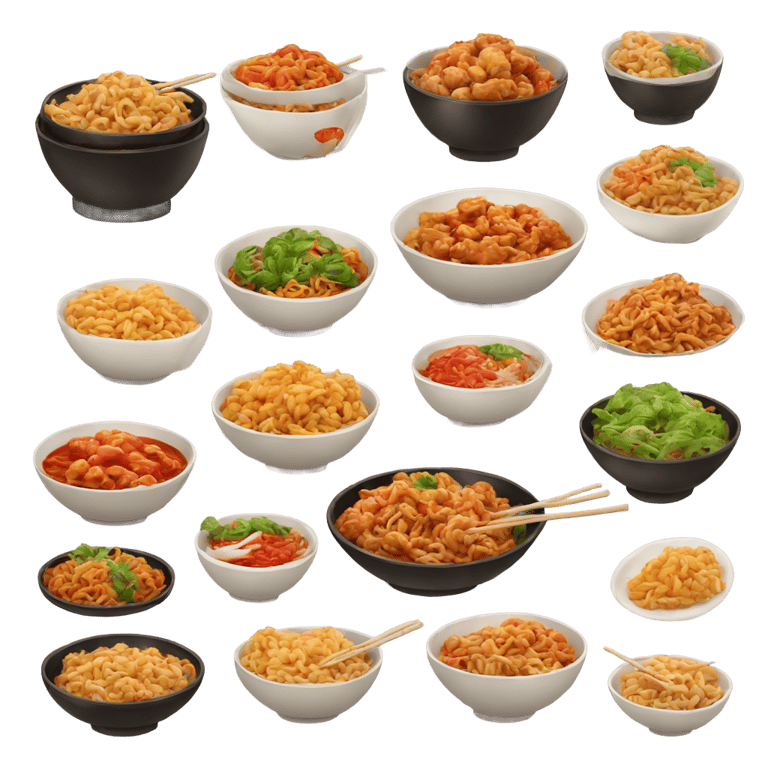 genmoji : Chinese food