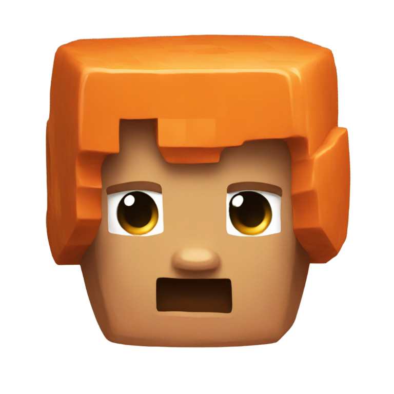 絵文字：マインクラフト オレンジ釉薬テラコッタ