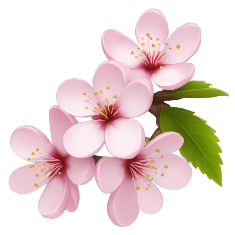 genmoji : Fleur de cerisier