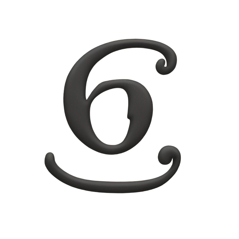 genmoji：手写字母i