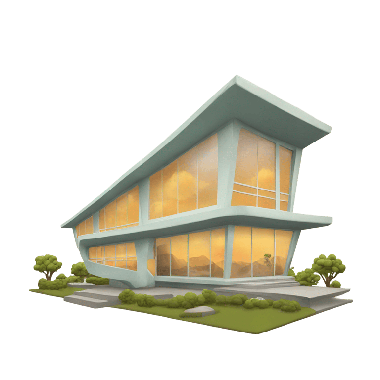 絵文字：googie architecture