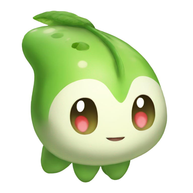 genmoji：菊草叶神奇宝贝