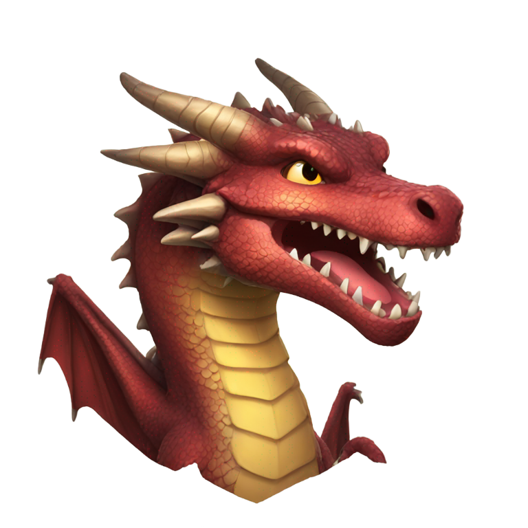 絵文字：ドラゴンのうなり