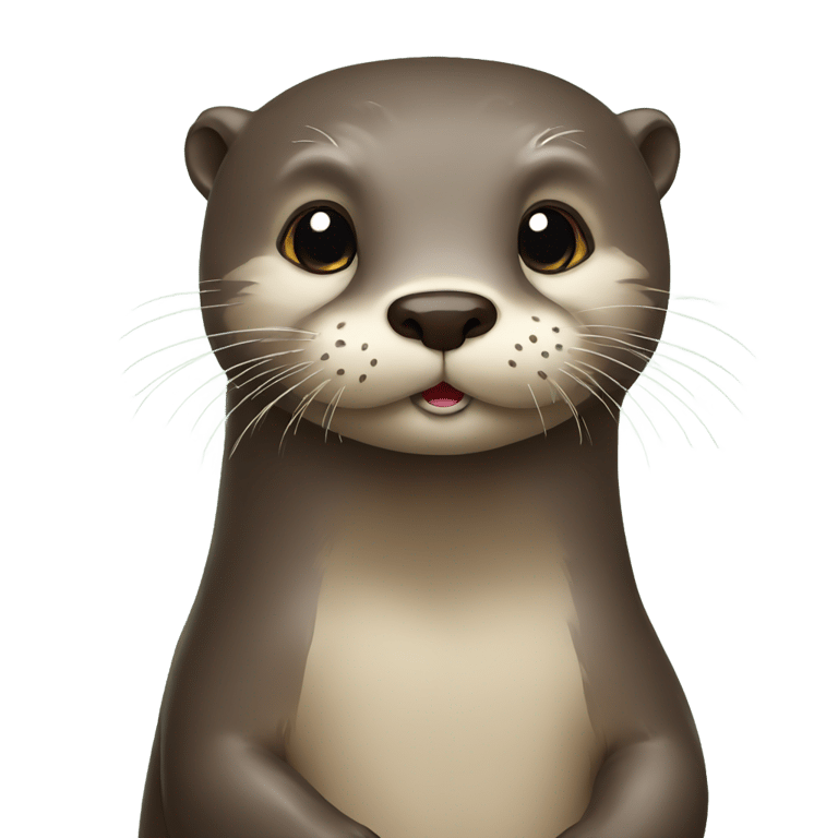 絵文字：Selfish otter