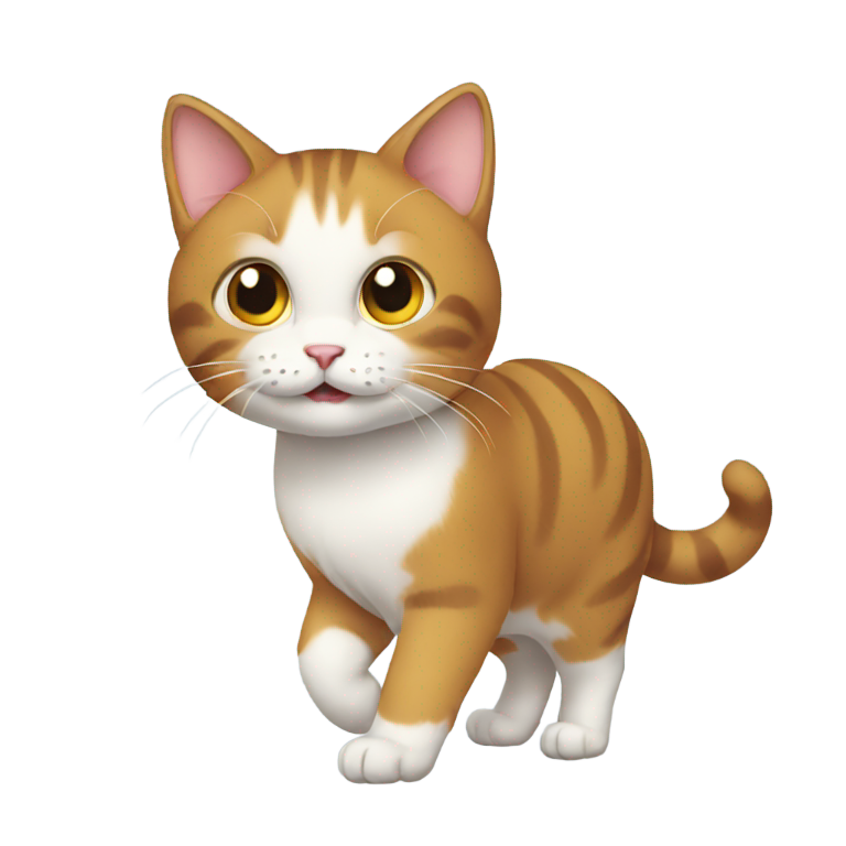 prompt: Cat walking