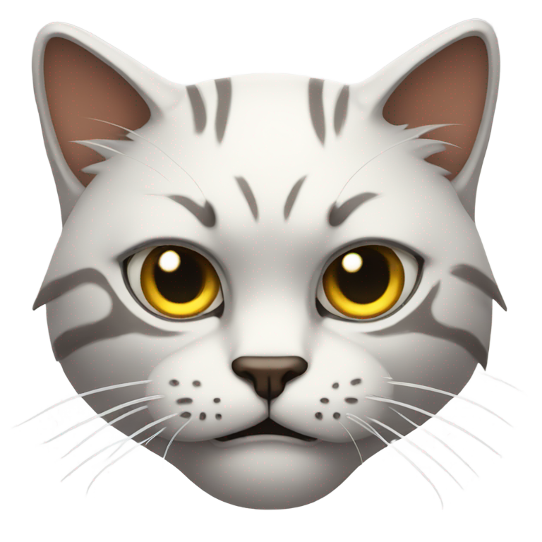 genmoji : Chat fou
