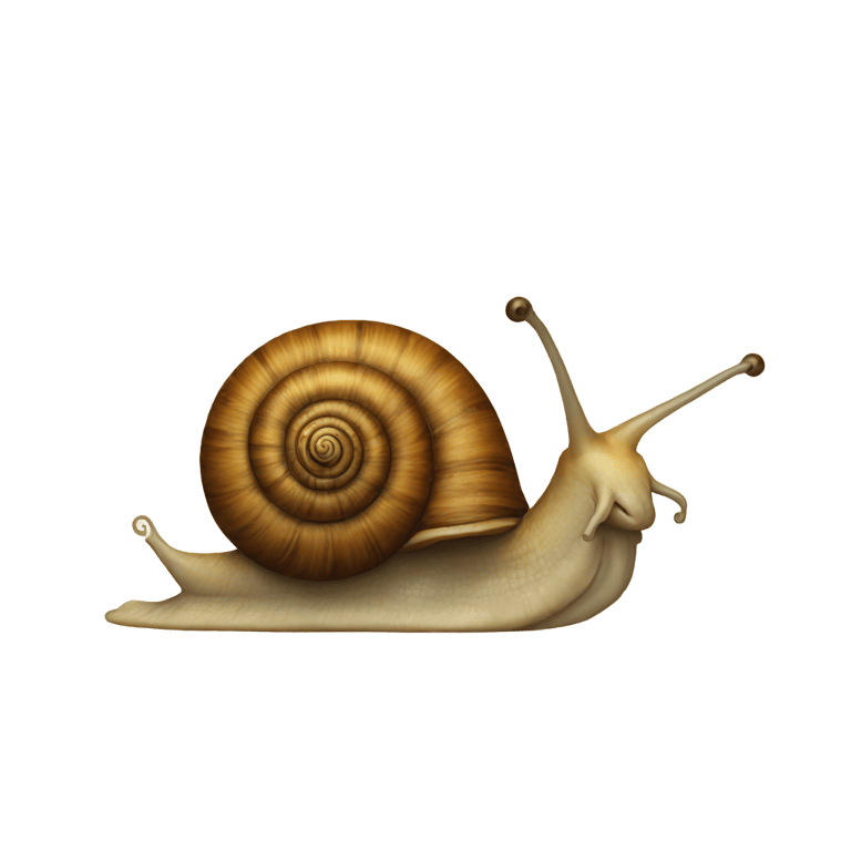 genmoji：手稿蜗牛