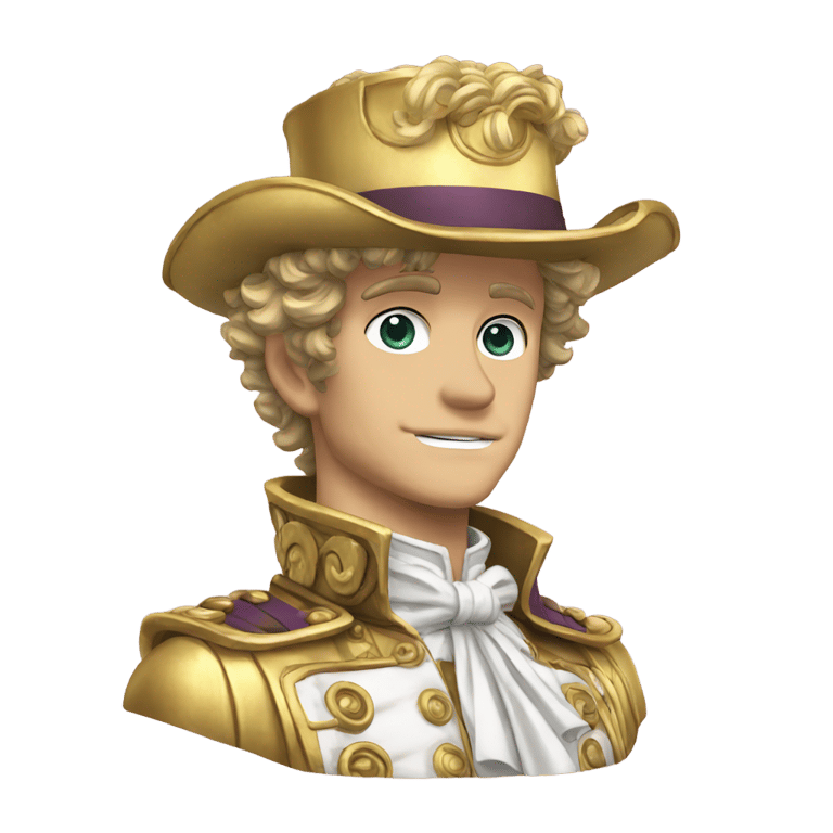 genmoji：Caesar Zeppeli