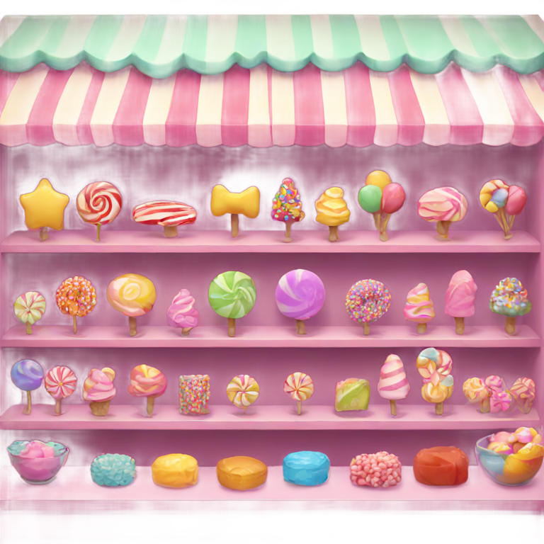 絵文字：キャンディショップ