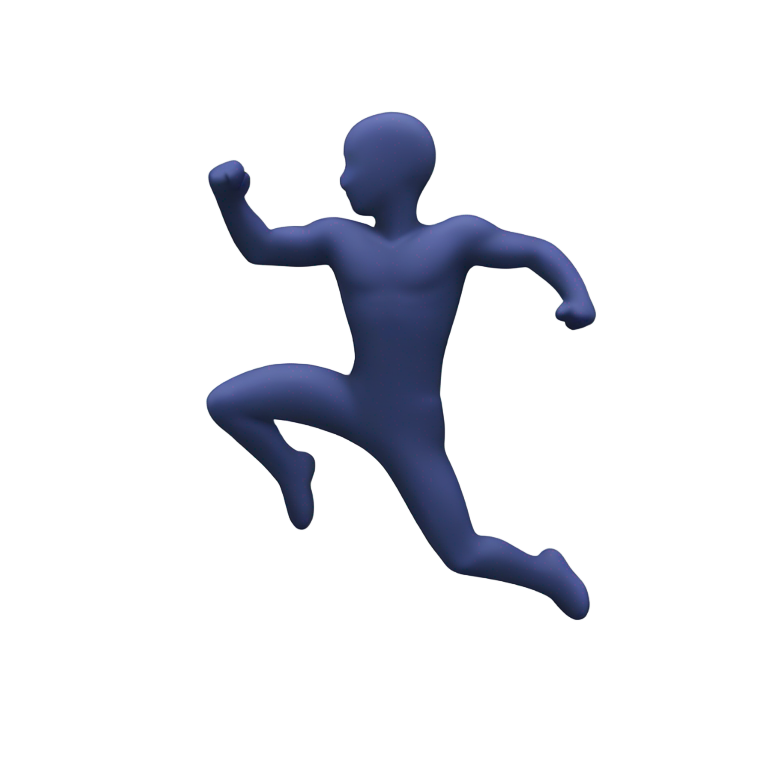 genmoji：跳跃人标志